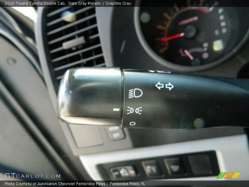 Slate Gray Metallic / Graphite Gray 2010 Toyota Tundra Double Cab