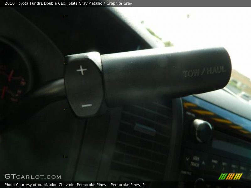 Slate Gray Metallic / Graphite Gray 2010 Toyota Tundra Double Cab