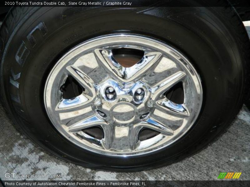 Slate Gray Metallic / Graphite Gray 2010 Toyota Tundra Double Cab