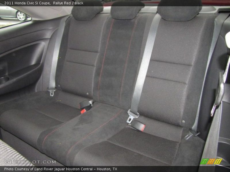 Rear Seat of 2011 Civic Si Coupe
