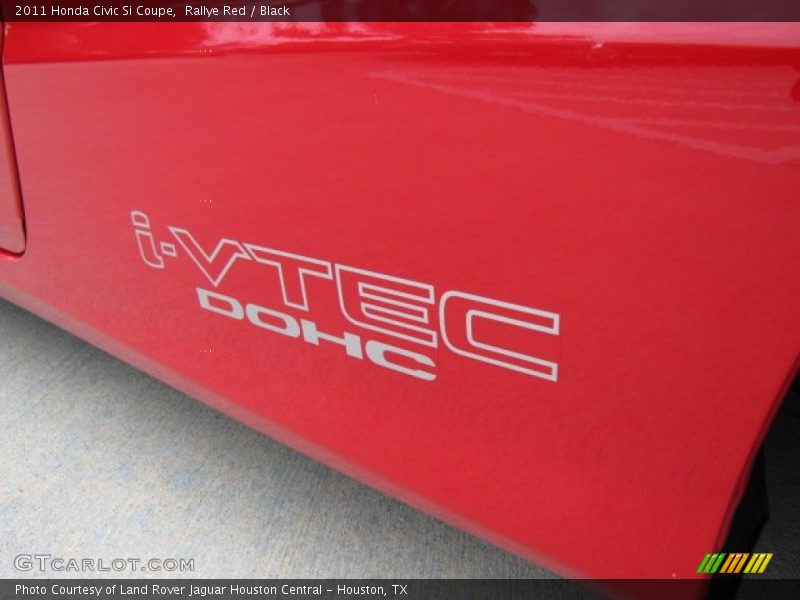Rallye Red / Black 2011 Honda Civic Si Coupe