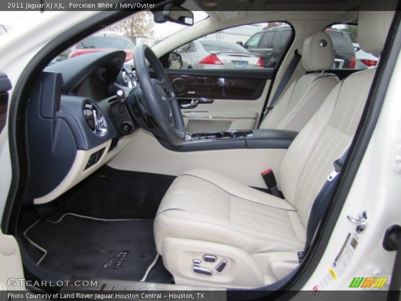 Front Seat of 2011 XJ XJL