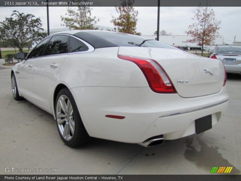 Porcelain White / Ivory/Oyster 2011 Jaguar XJ XJL