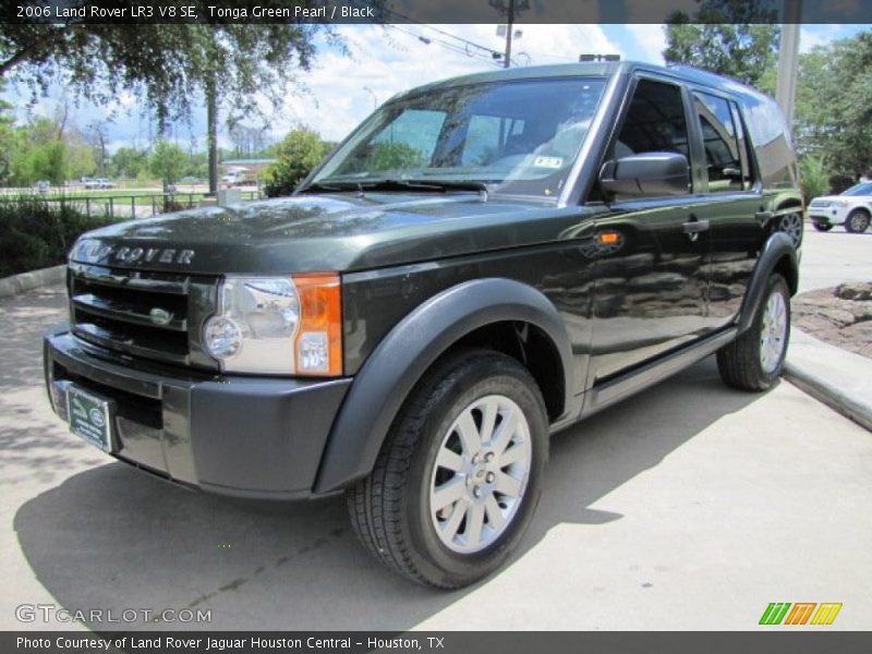 Tonga Green Pearl / Black 2006 Land Rover LR3 V8 SE