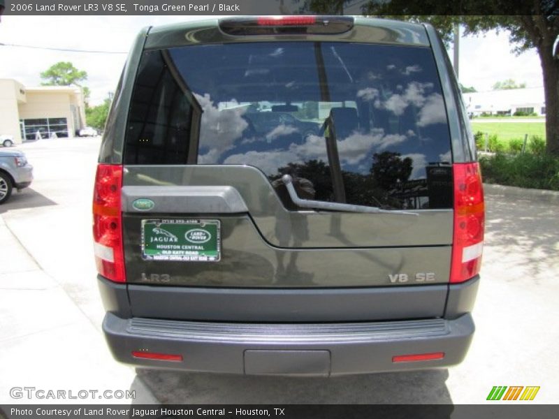 Tonga Green Pearl / Black 2006 Land Rover LR3 V8 SE