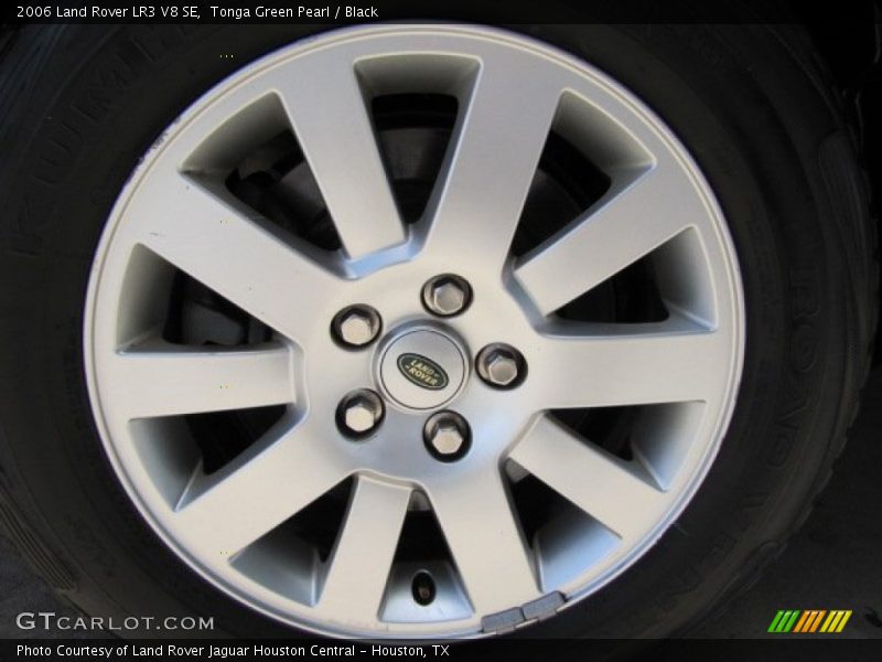 Tonga Green Pearl / Black 2006 Land Rover LR3 V8 SE