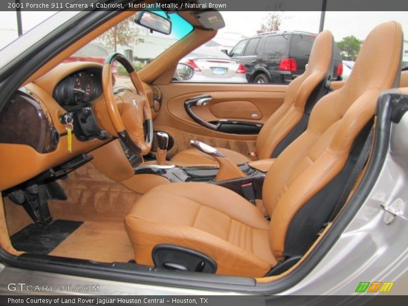 Front Seat of 2001 911 Carrera 4 Cabriolet