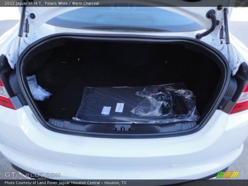 Polaris White / Warm Charcoal 2013 Jaguar XF I4 T