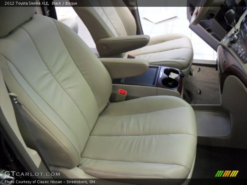 Black / Bisque 2012 Toyota Sienna XLE