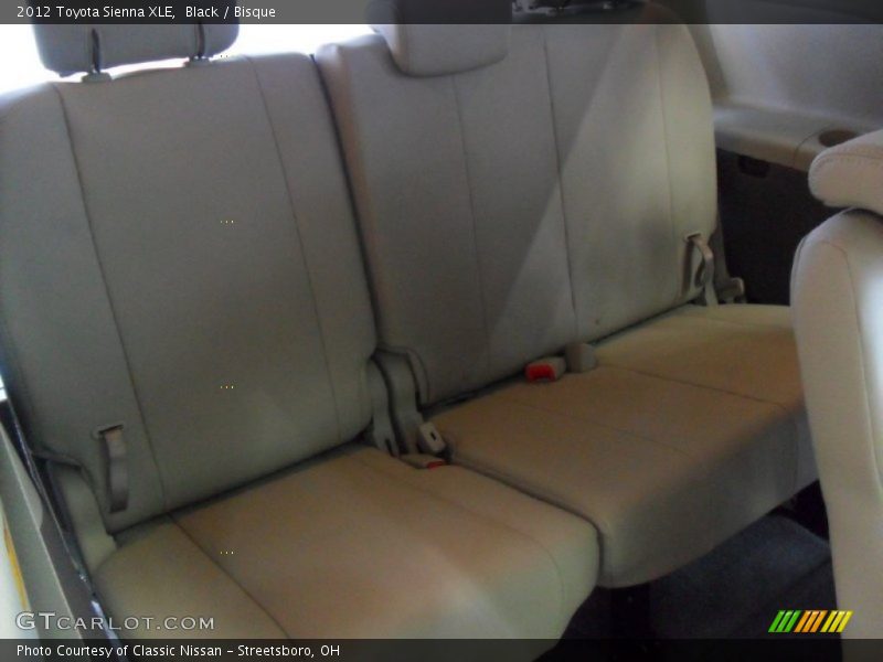 Black / Bisque 2012 Toyota Sienna XLE