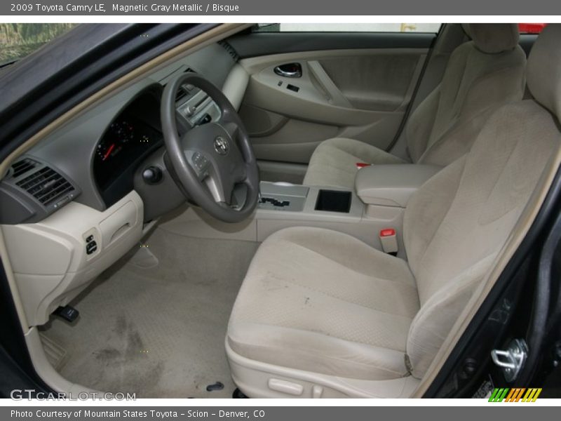 Magnetic Gray Metallic / Bisque 2009 Toyota Camry LE