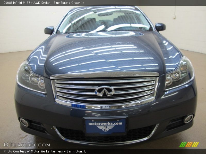 Blue Slate / Graphite 2008 Infiniti M 35x AWD Sedan