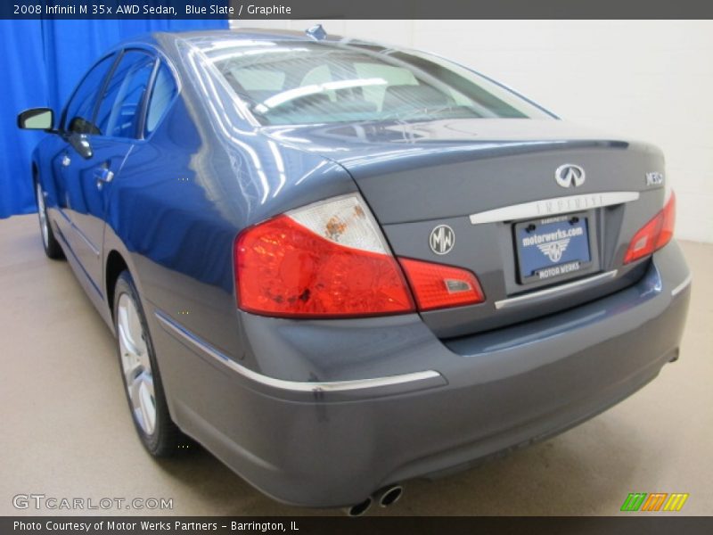 Blue Slate / Graphite 2008 Infiniti M 35x AWD Sedan
