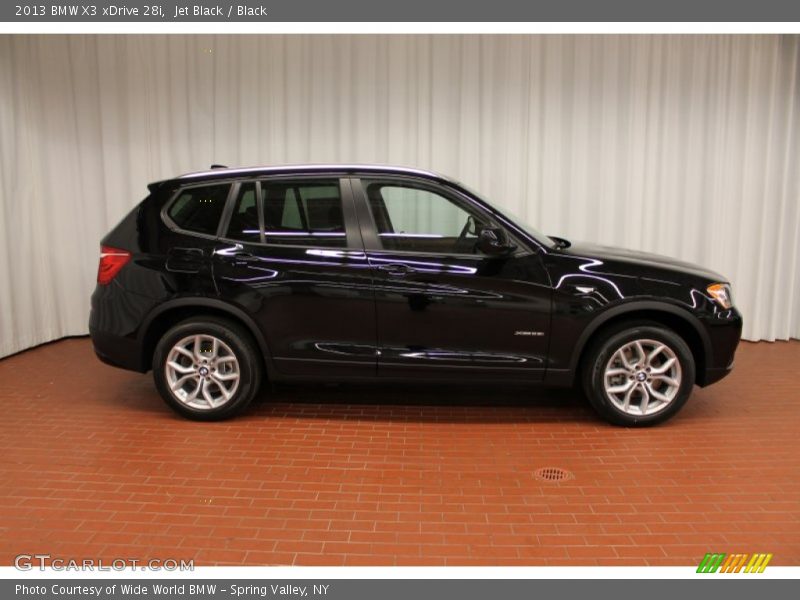 Jet Black / Black 2013 BMW X3 xDrive 28i