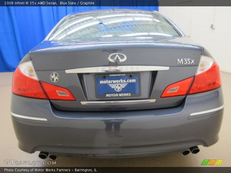Blue Slate / Graphite 2008 Infiniti M 35x AWD Sedan