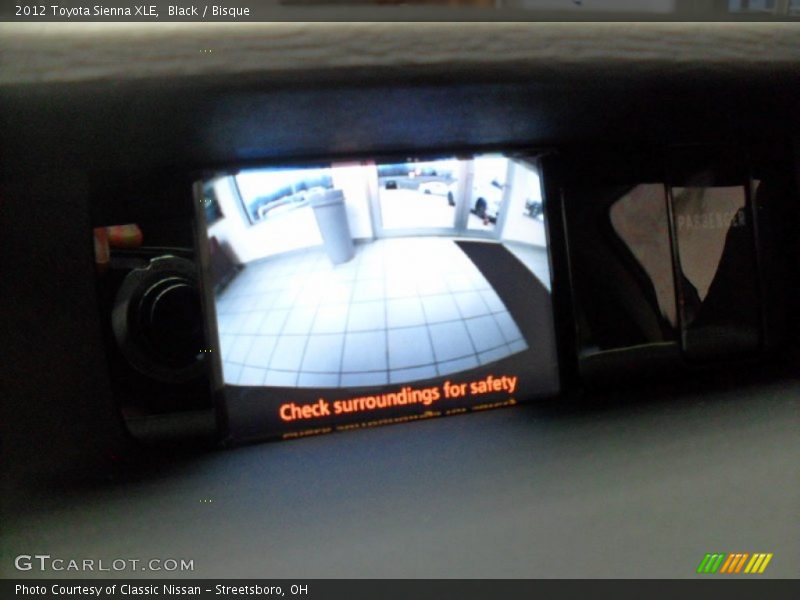 Black / Bisque 2012 Toyota Sienna XLE