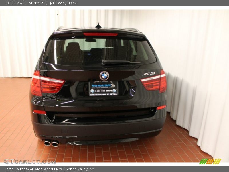 Jet Black / Black 2013 BMW X3 xDrive 28i