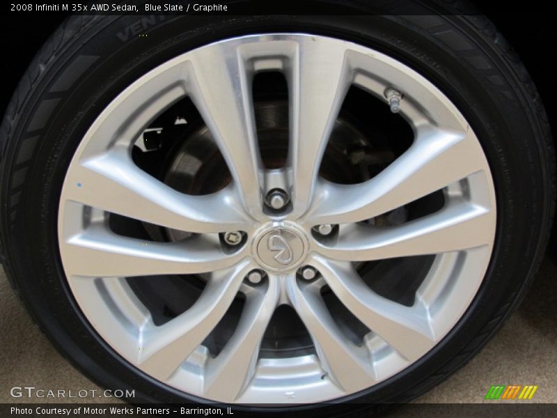 Blue Slate / Graphite 2008 Infiniti M 35x AWD Sedan