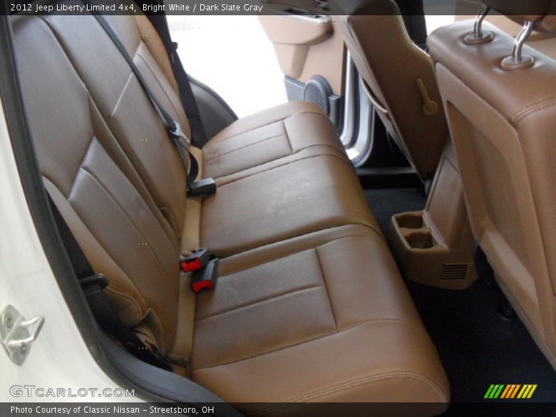 Bright White / Dark Slate Gray 2012 Jeep Liberty Limited 4x4