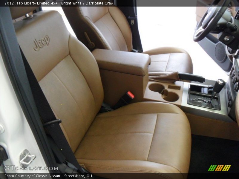 Bright White / Dark Slate Gray 2012 Jeep Liberty Limited 4x4