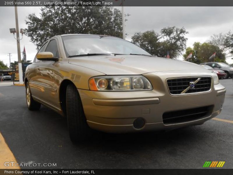 Lunar Gold Metallic / Taupe/Light Taupe 2005 Volvo S60 2.5T