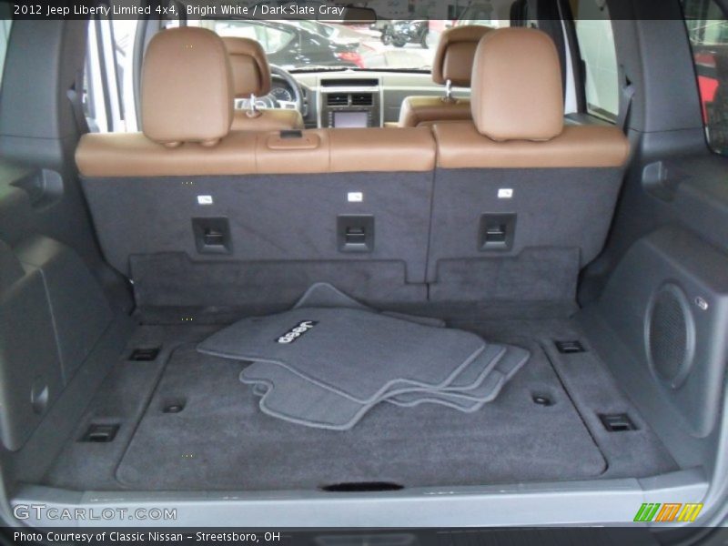 Bright White / Dark Slate Gray 2012 Jeep Liberty Limited 4x4