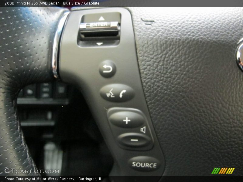 Blue Slate / Graphite 2008 Infiniti M 35x AWD Sedan