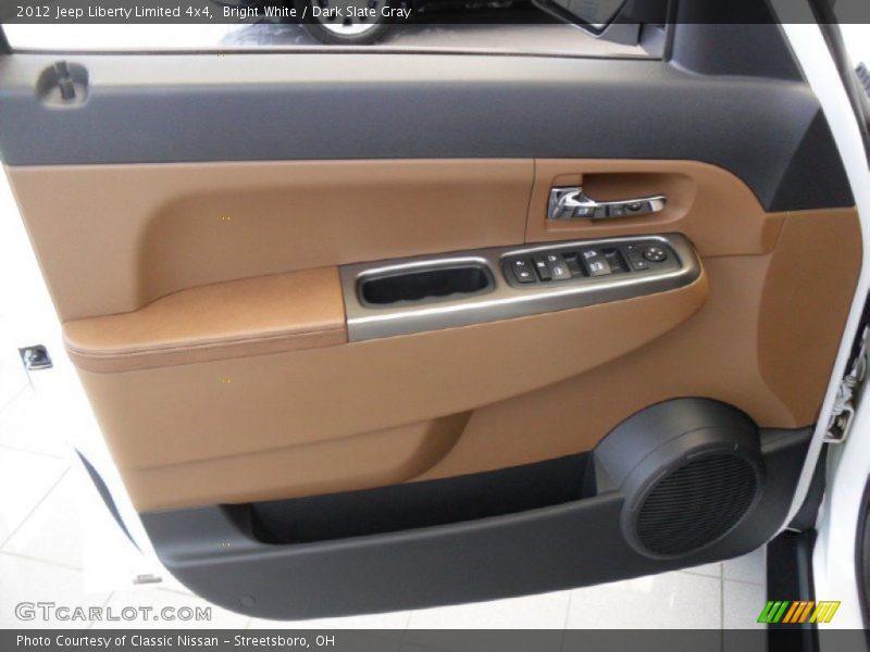 Bright White / Dark Slate Gray 2012 Jeep Liberty Limited 4x4