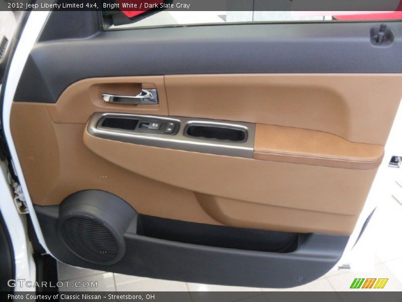Bright White / Dark Slate Gray 2012 Jeep Liberty Limited 4x4