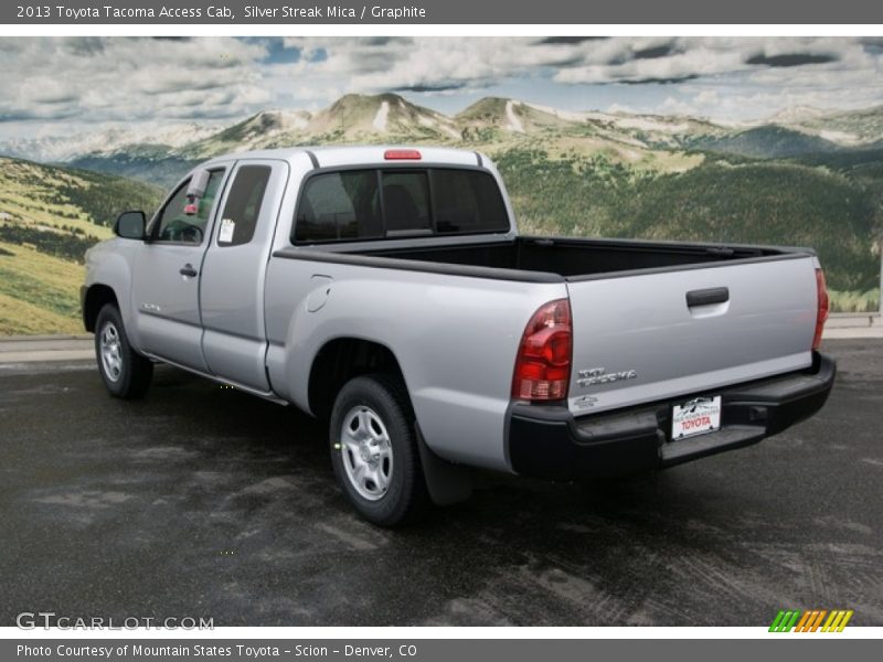 Silver Streak Mica / Graphite 2013 Toyota Tacoma Access Cab