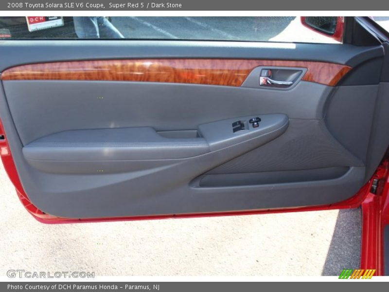 Super Red 5 / Dark Stone 2008 Toyota Solara SLE V6 Coupe