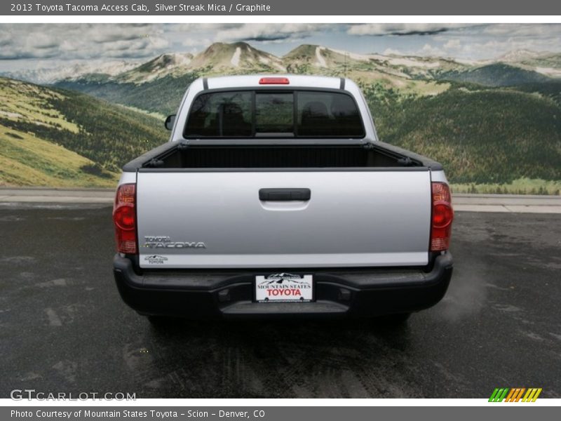 Silver Streak Mica / Graphite 2013 Toyota Tacoma Access Cab