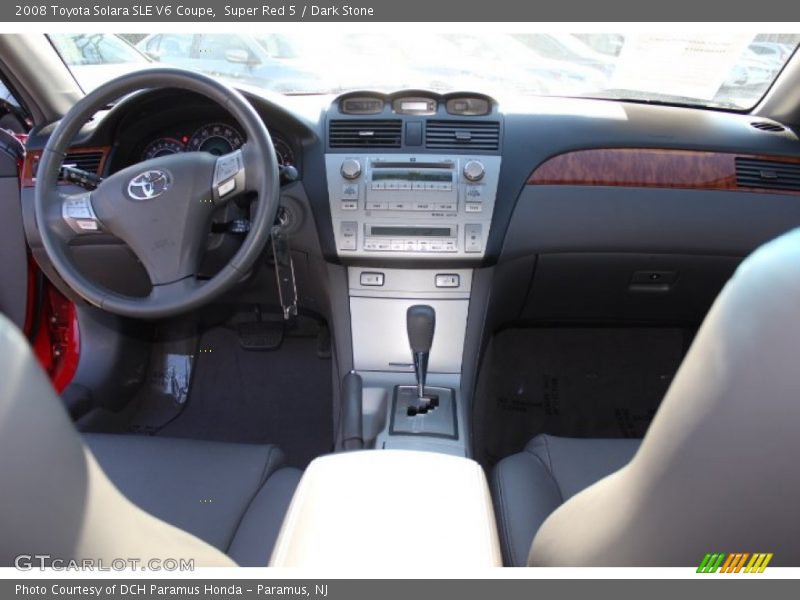 Super Red 5 / Dark Stone 2008 Toyota Solara SLE V6 Coupe