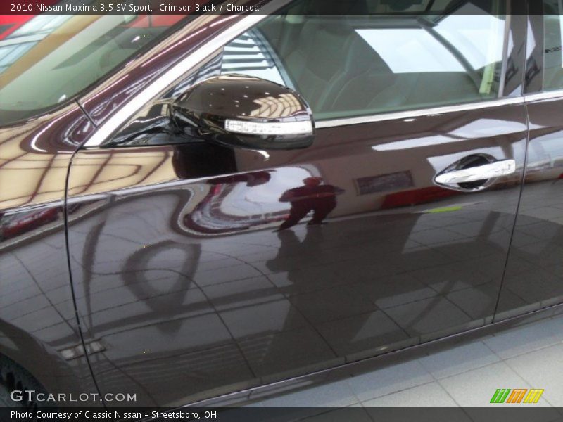 Crimson Black / Charcoal 2010 Nissan Maxima 3.5 SV Sport