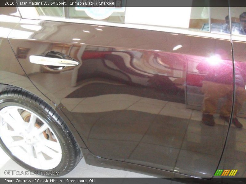 Crimson Black / Charcoal 2010 Nissan Maxima 3.5 SV Sport