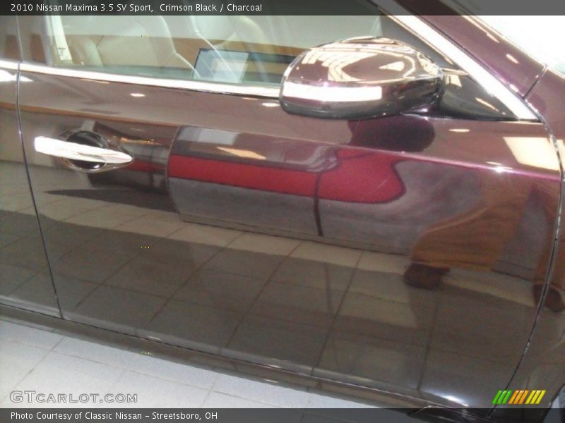 Crimson Black / Charcoal 2010 Nissan Maxima 3.5 SV Sport
