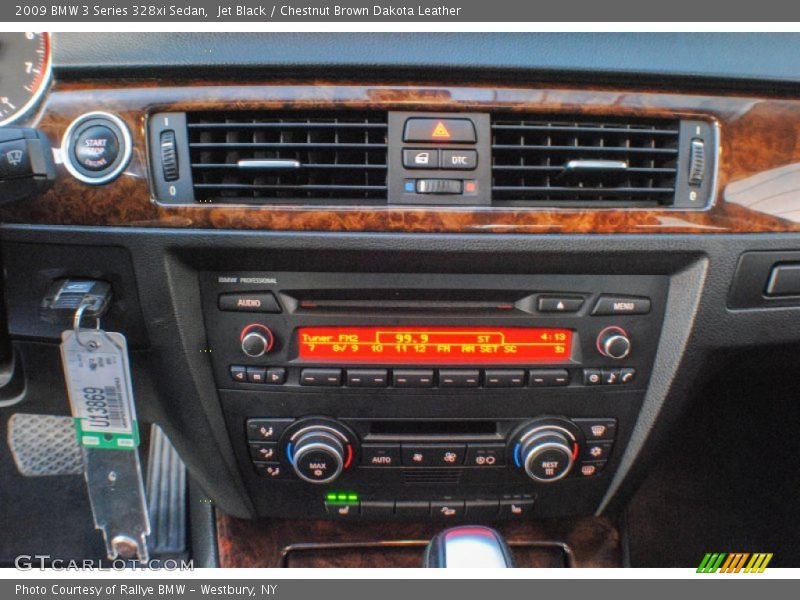 Jet Black / Chestnut Brown Dakota Leather 2009 BMW 3 Series 328xi Sedan