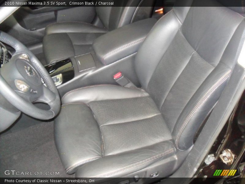 Crimson Black / Charcoal 2010 Nissan Maxima 3.5 SV Sport