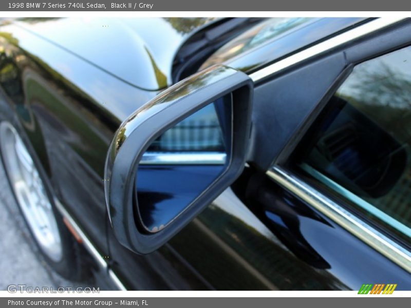 Black II / Grey 1998 BMW 7 Series 740iL Sedan