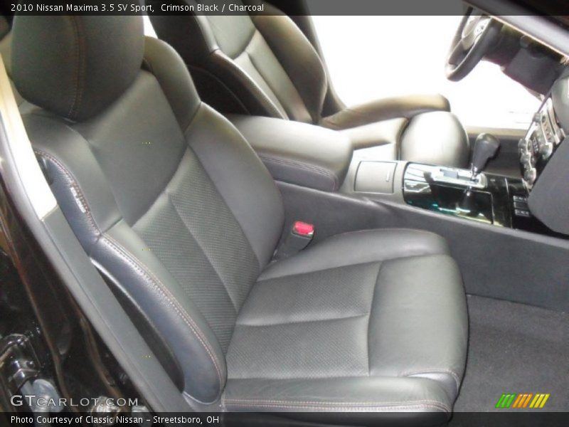 Crimson Black / Charcoal 2010 Nissan Maxima 3.5 SV Sport