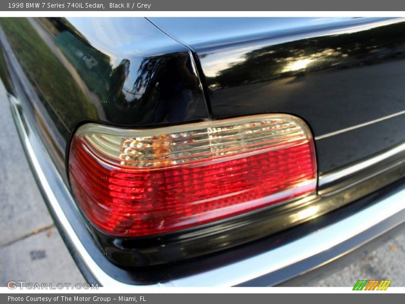 Black II / Grey 1998 BMW 7 Series 740iL Sedan