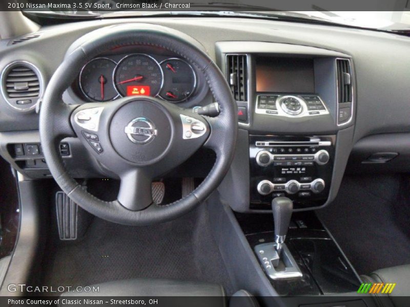 Crimson Black / Charcoal 2010 Nissan Maxima 3.5 SV Sport
