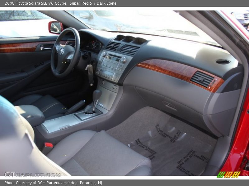 Super Red 5 / Dark Stone 2008 Toyota Solara SLE V6 Coupe