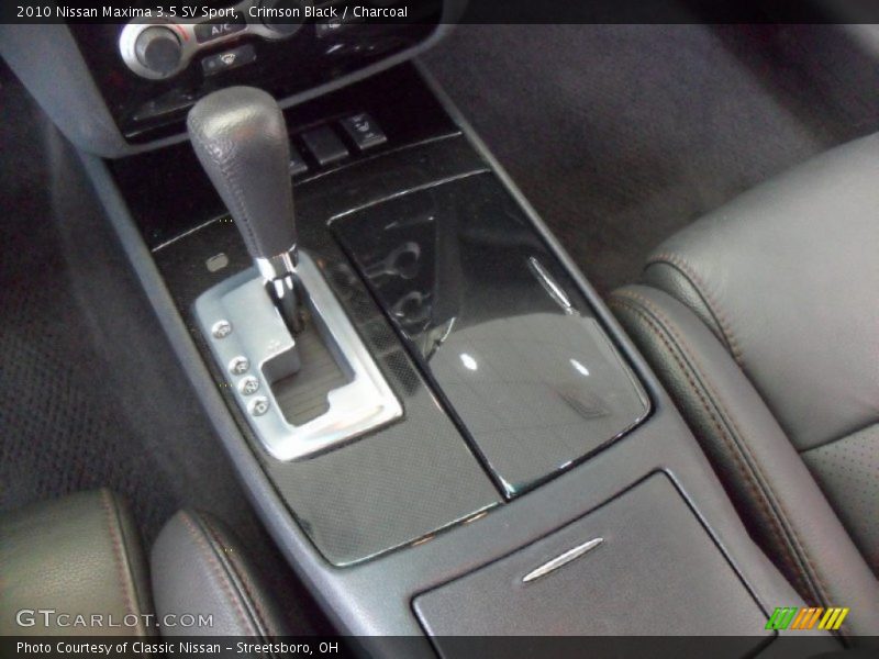 Crimson Black / Charcoal 2010 Nissan Maxima 3.5 SV Sport