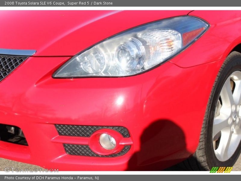 Super Red 5 / Dark Stone 2008 Toyota Solara SLE V6 Coupe
