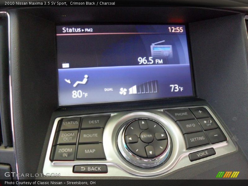 Crimson Black / Charcoal 2010 Nissan Maxima 3.5 SV Sport