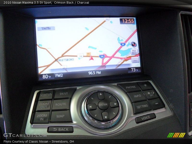 Crimson Black / Charcoal 2010 Nissan Maxima 3.5 SV Sport