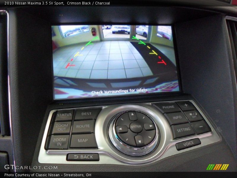 Crimson Black / Charcoal 2010 Nissan Maxima 3.5 SV Sport