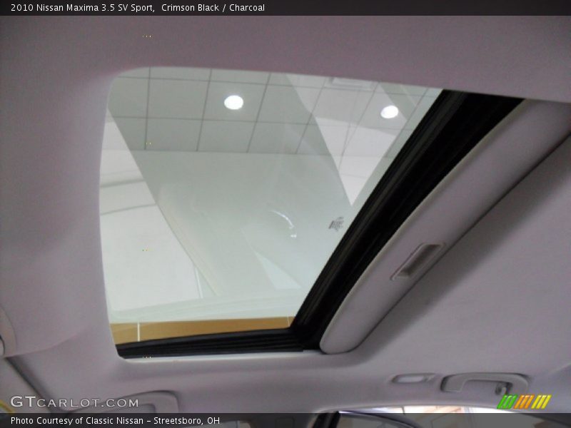 Crimson Black / Charcoal 2010 Nissan Maxima 3.5 SV Sport