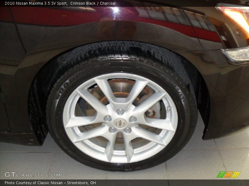 Crimson Black / Charcoal 2010 Nissan Maxima 3.5 SV Sport